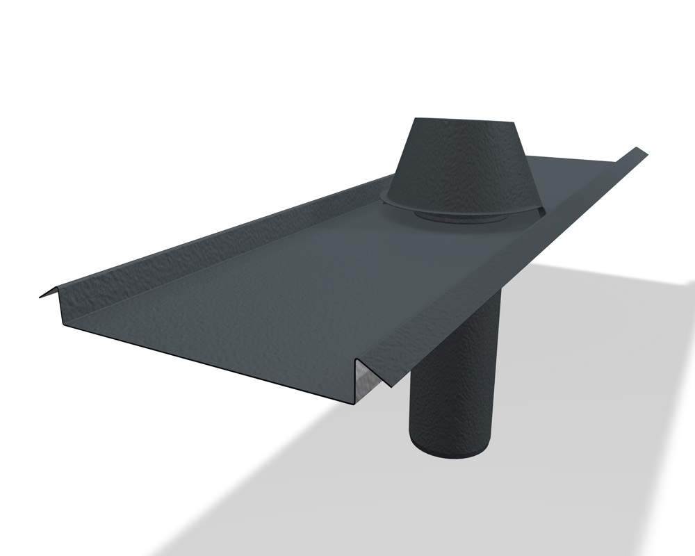 Entlüftungshaube f. HT-Rohr