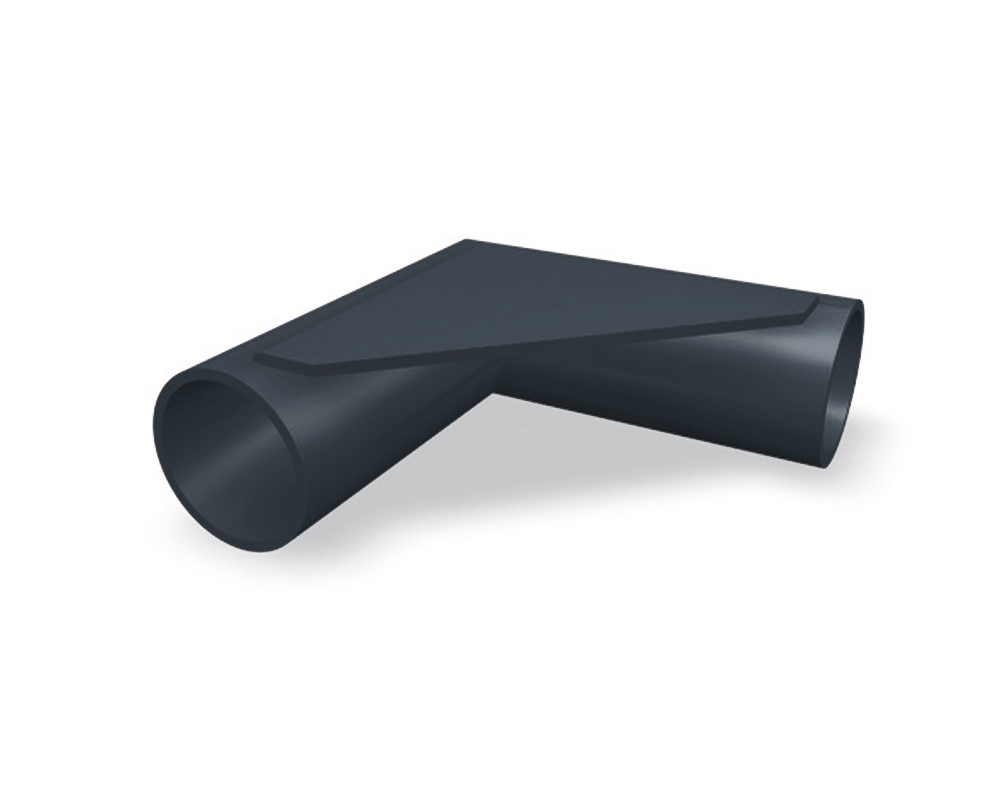 Schneefangrohr-Eckverbinder