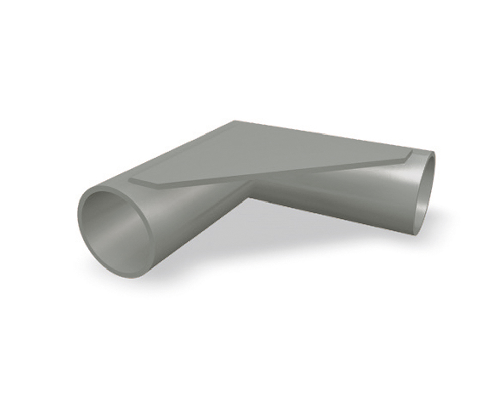 Schneefangrohr-Eckverbinder