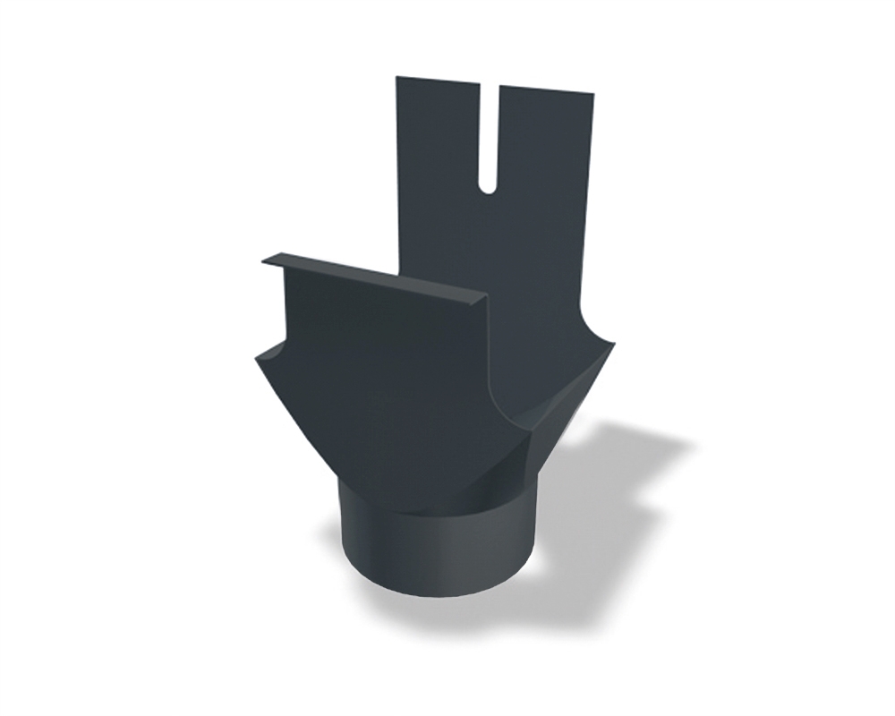 Kastenr.-Einhangstutzen rund