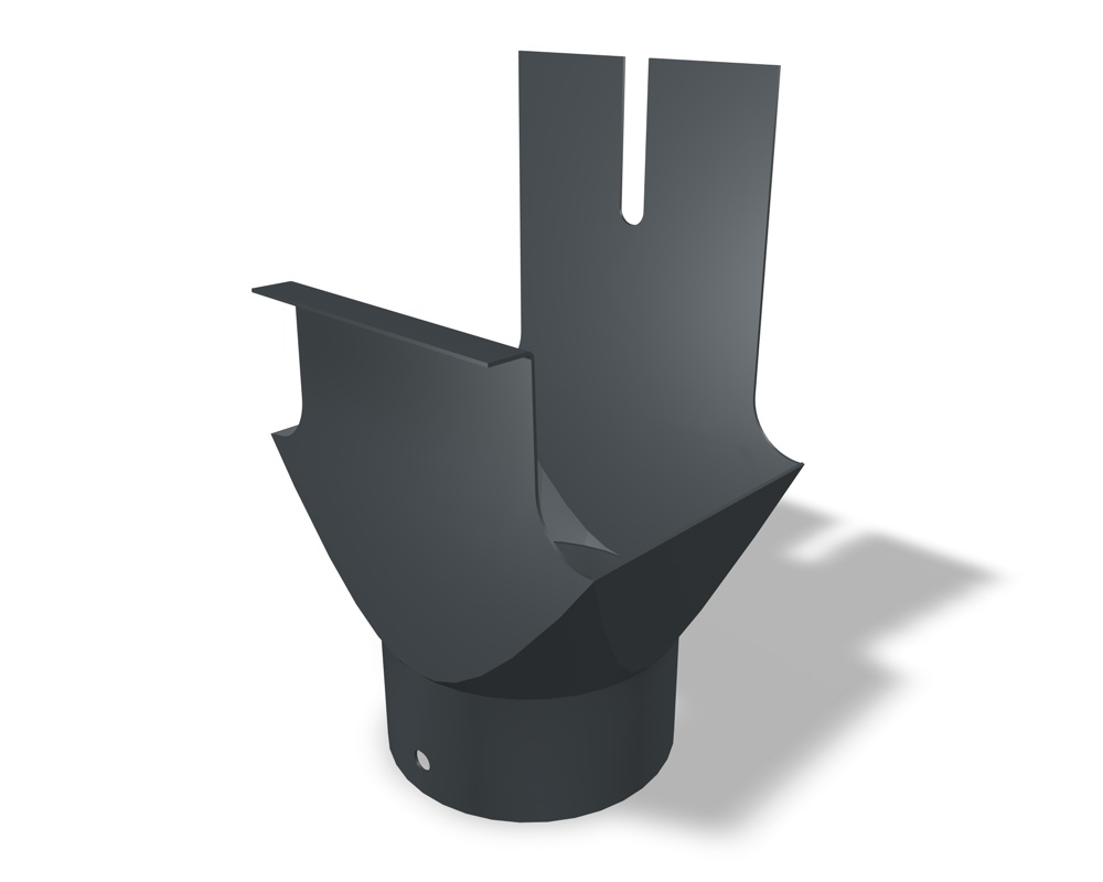 Kastenr.-Einhangstutzen rund