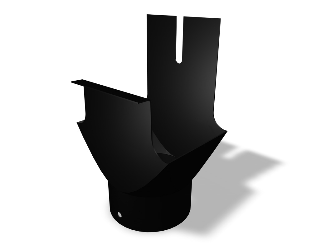 Kastenr.-Einhangstutzen rund
