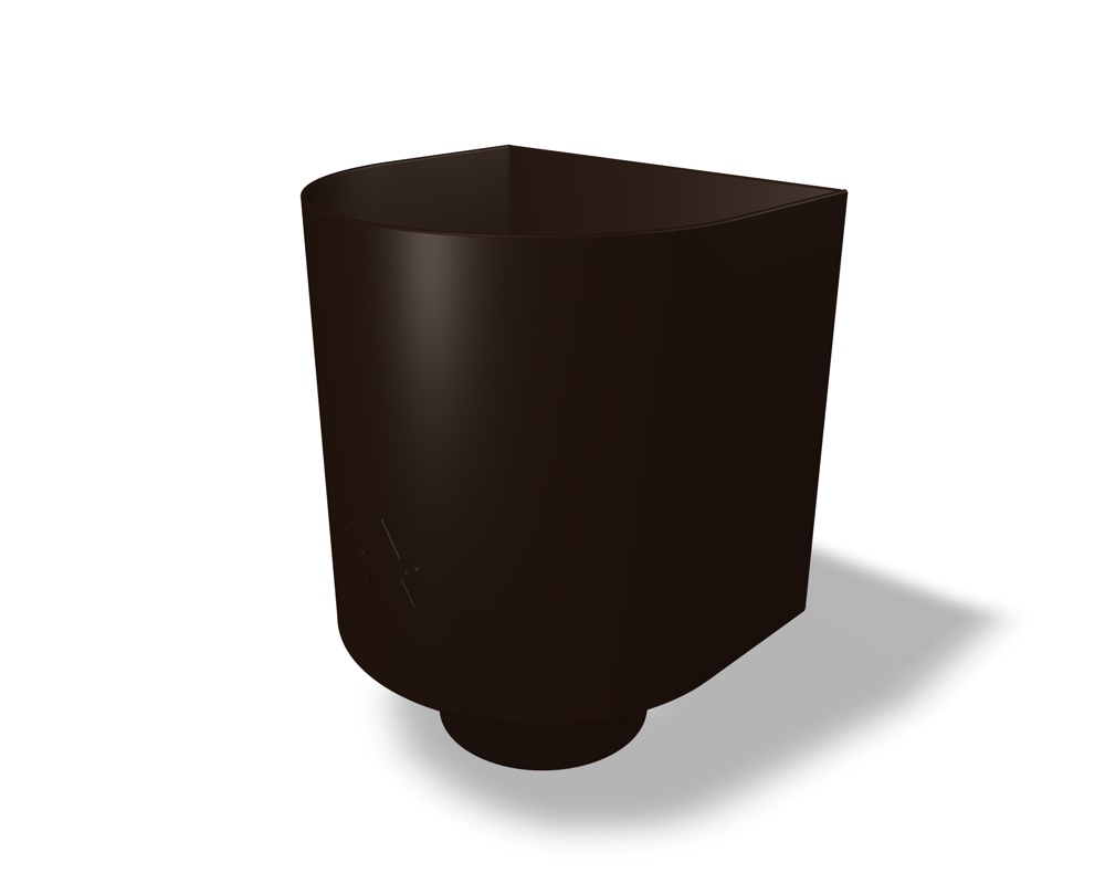 Wasserfangkasten Rundrohr