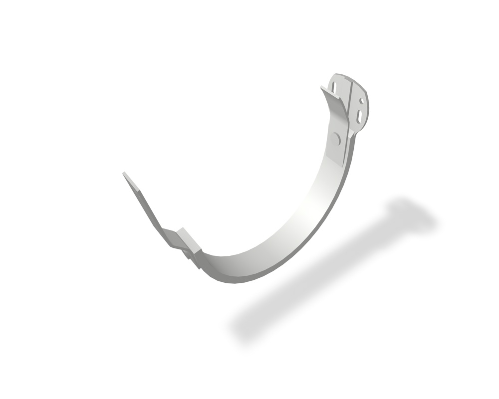 Stirnbretthalter halbrund