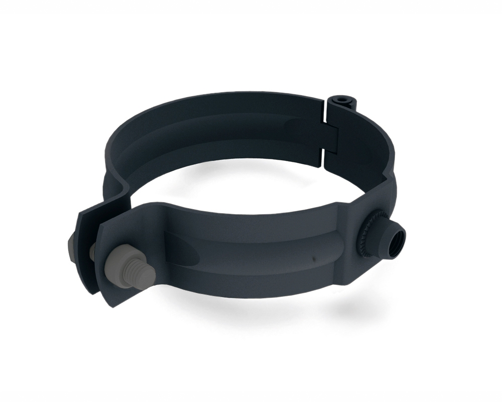 Fallrohrschelle rund