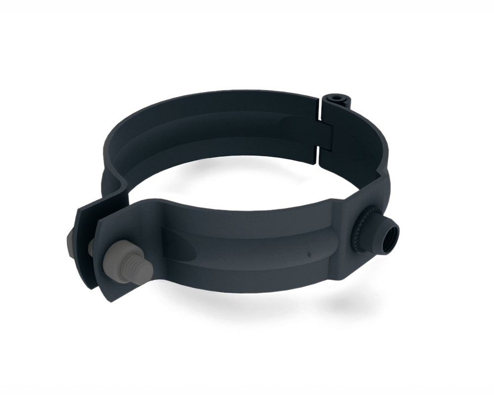 Fallrohrschelle rund