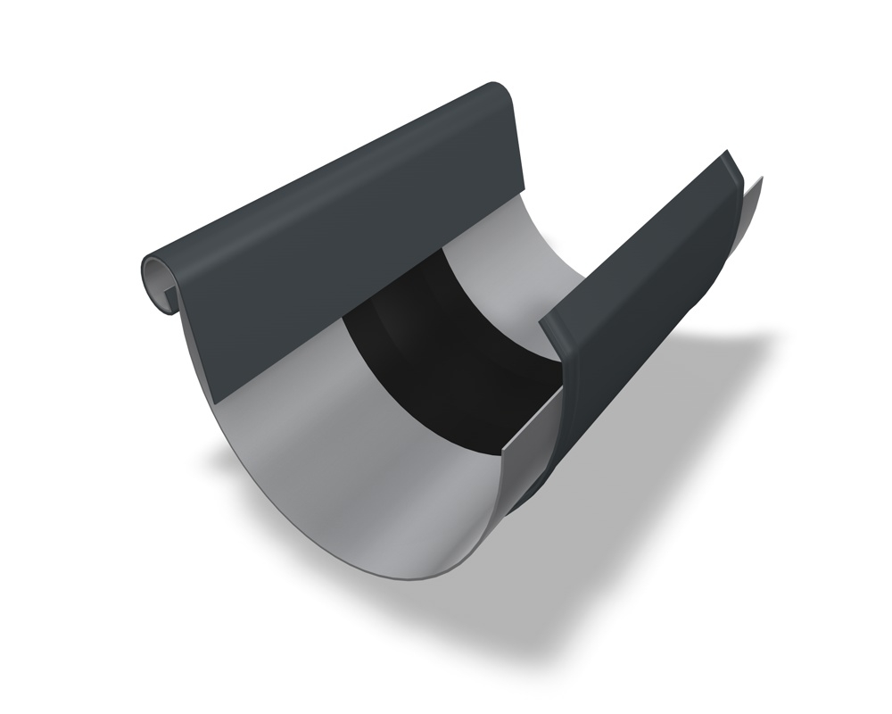 Rinnendila halbrund (Set)