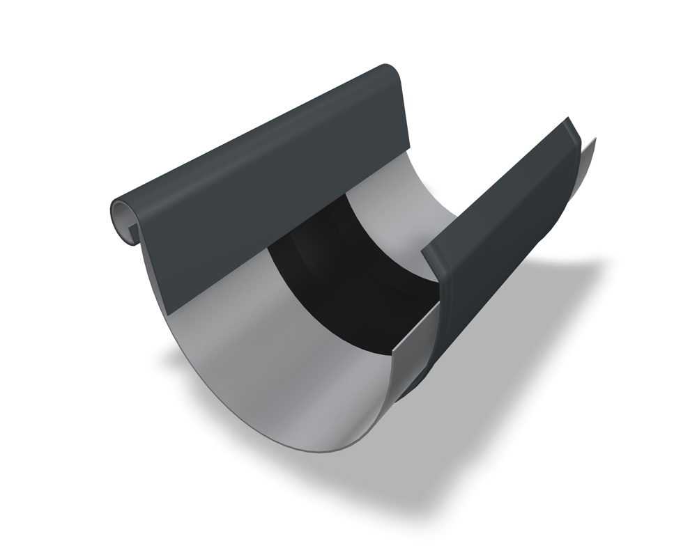 Rinnendila halbrund (Set)