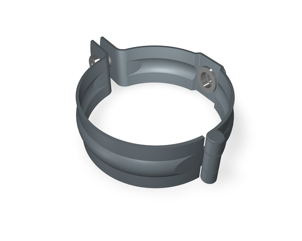 Standrohrschelle rund