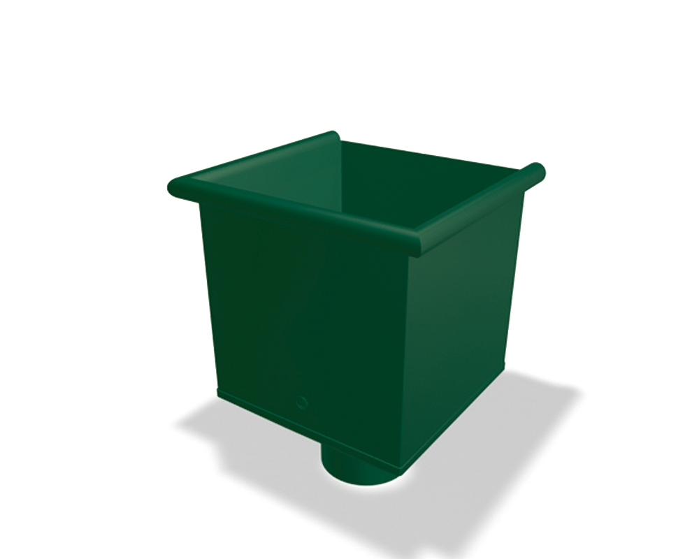 Wasserfangkasten Rundrohr