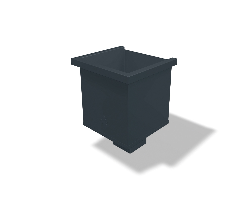 Wasserfangkasten Quadratrohr