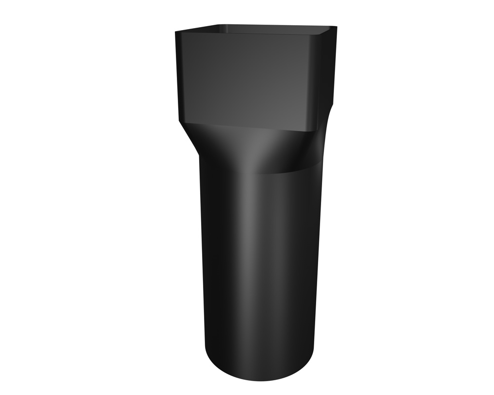 Fallrohr-Muffe f. HT-/KG