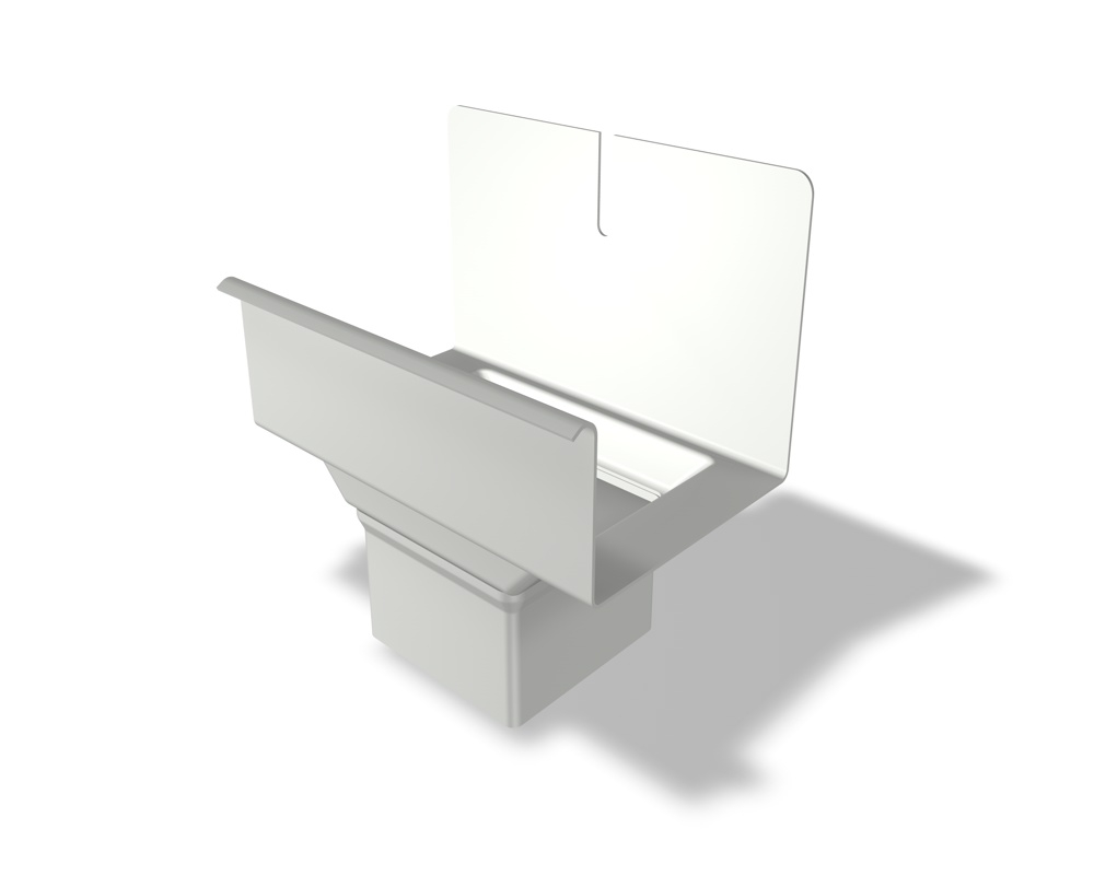 Kastenr.-Einhangstutzen quadr.