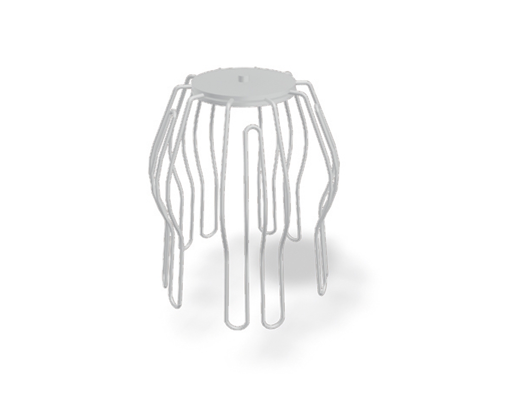 Laubfangkorb (Rinnensieb)