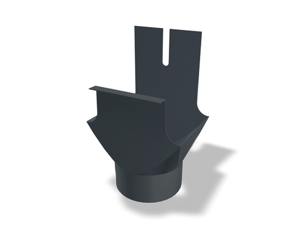 Kastenr.-Einhangstutzen rund