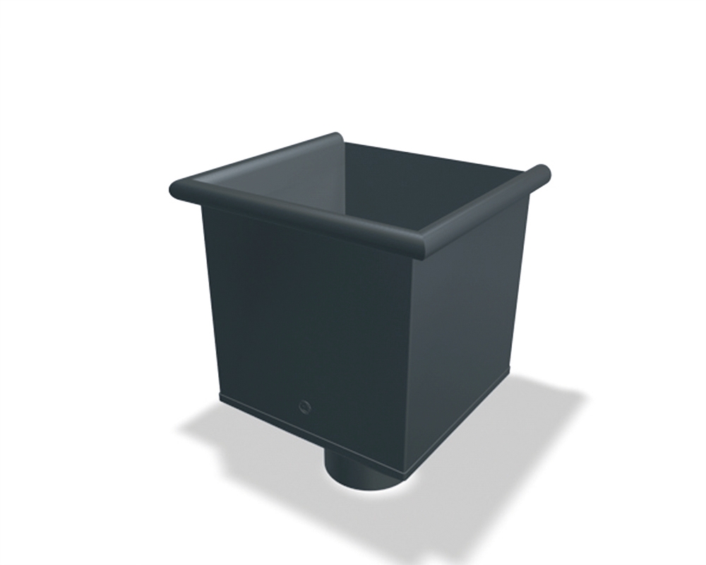 Wasserfangkasten Rundrohr