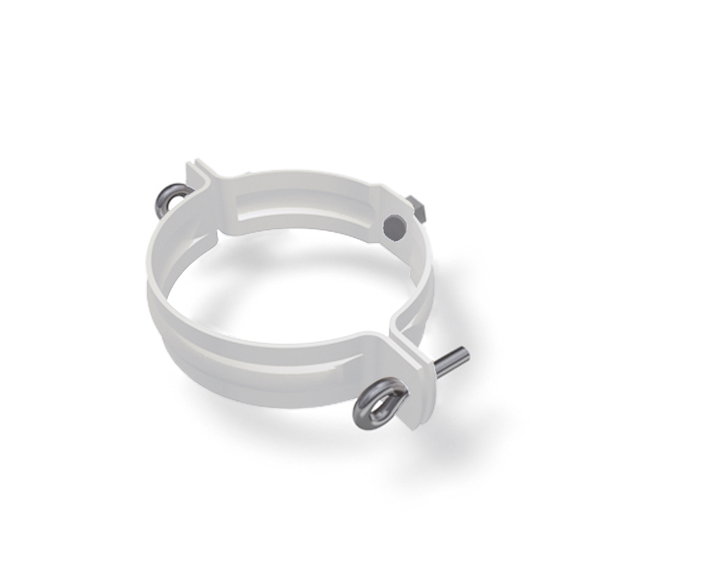 Standrohrschelle rund