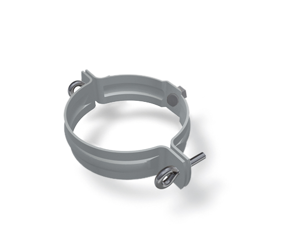 Standrohrschelle rund