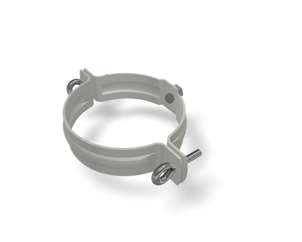 Standrohrschelle rund
