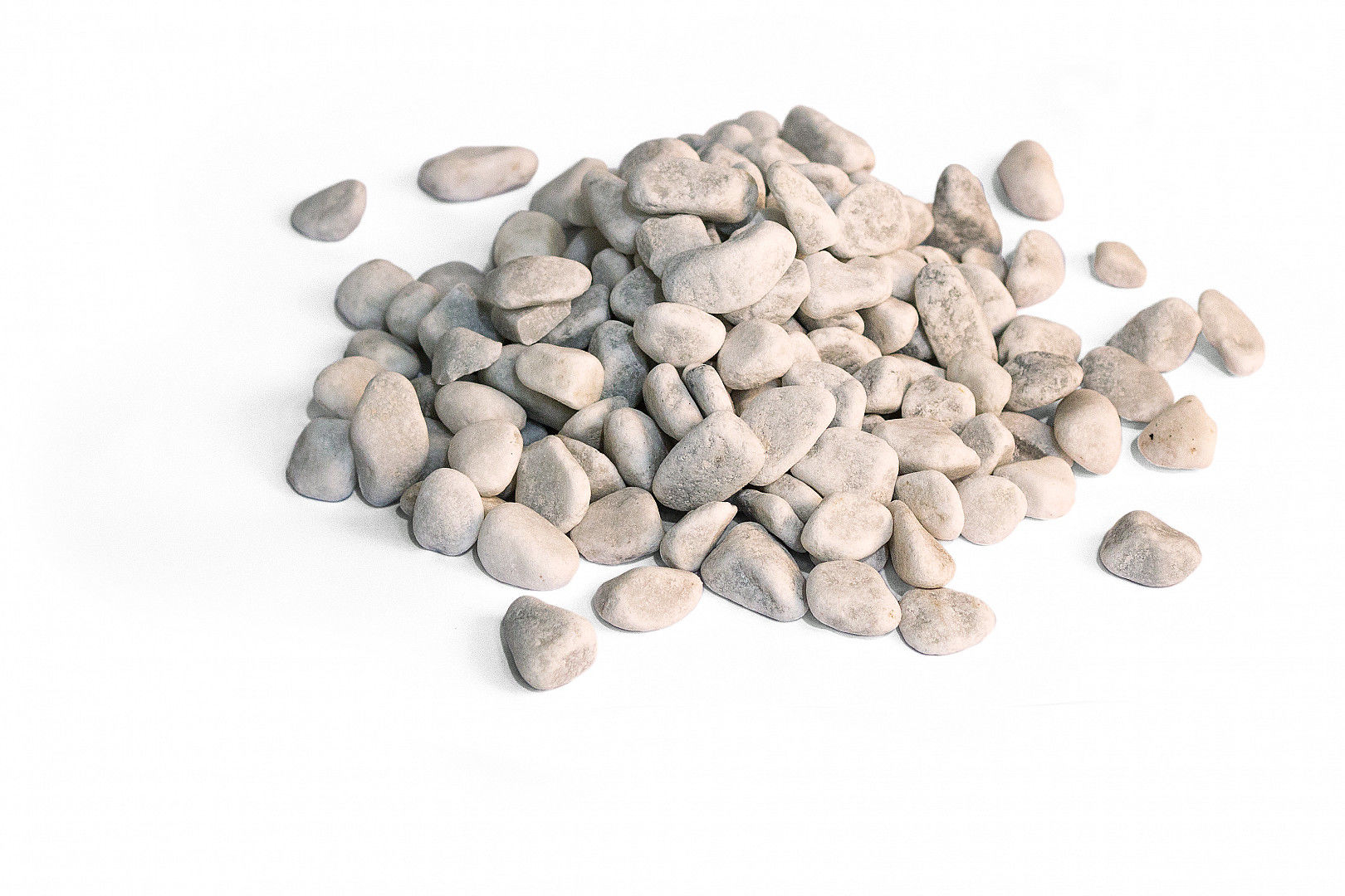 Zierkies Carrara rund