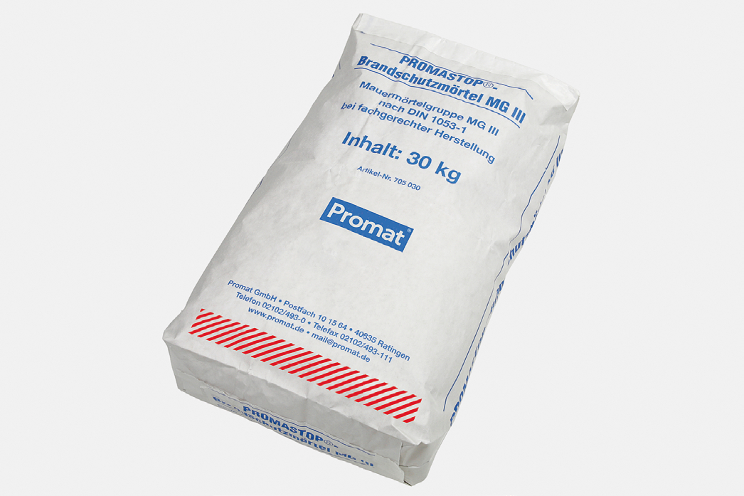 PROMASTOP-Brandschutzmörtel