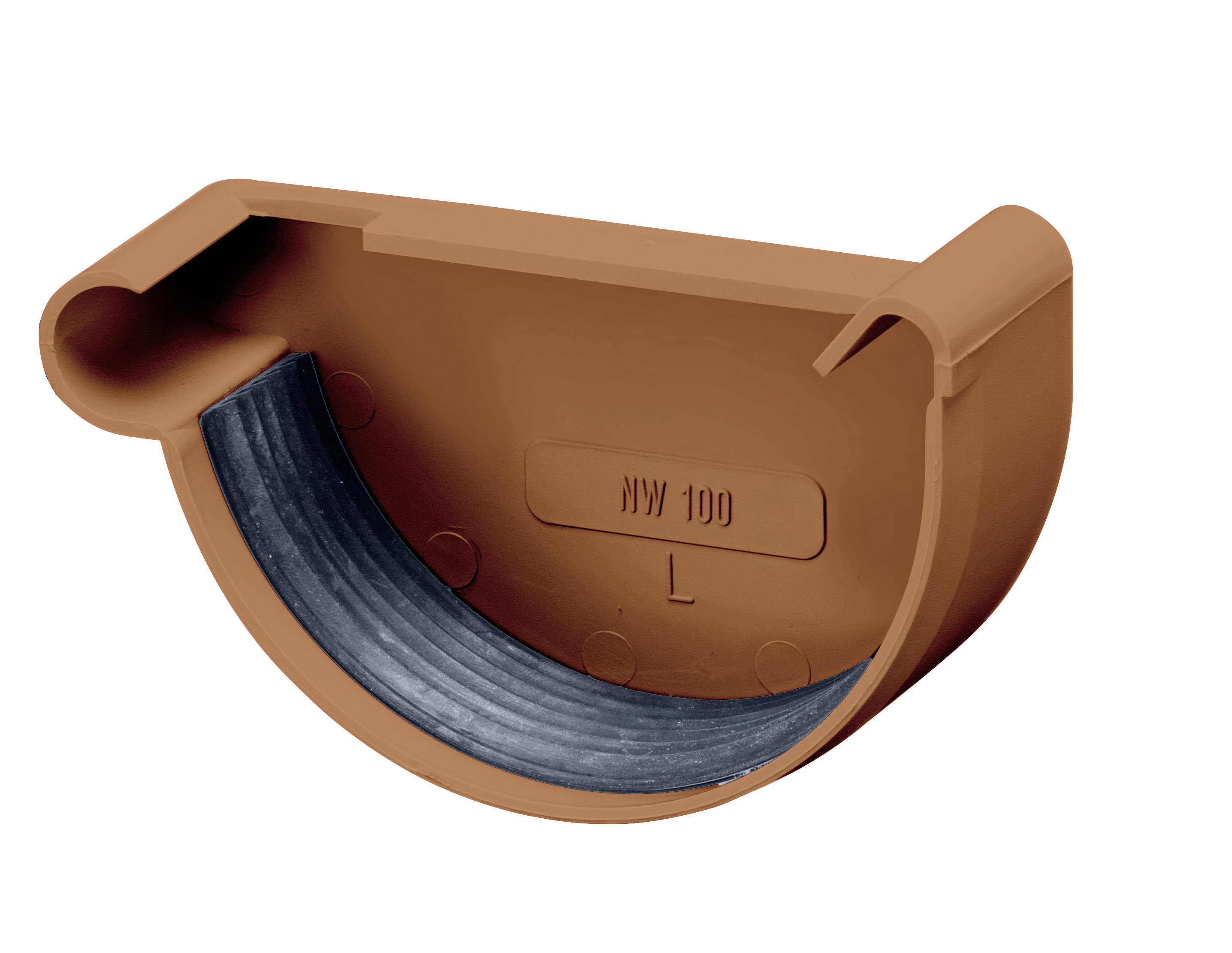 Dachrinnen-Endstück