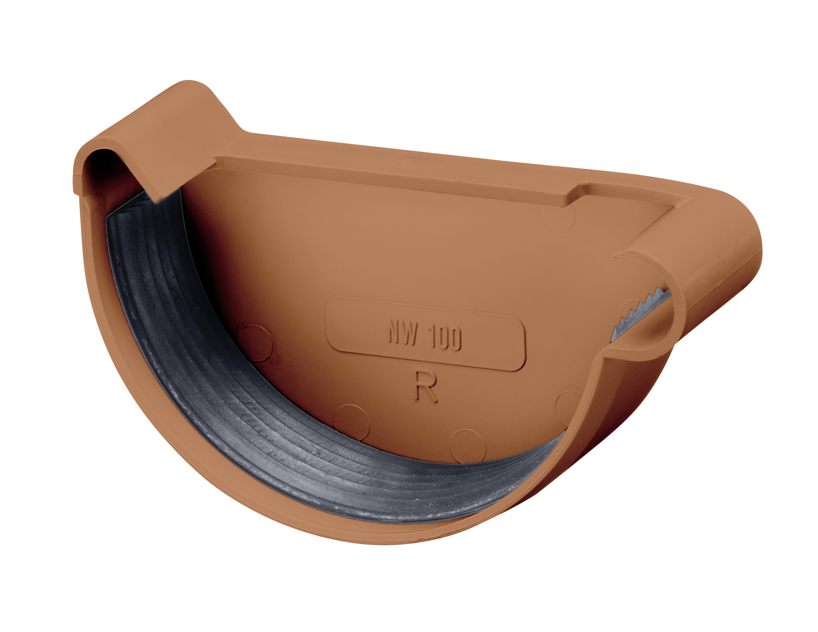 Dachrinnen-Endstück