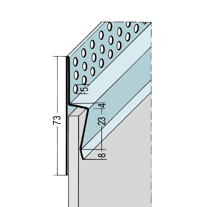 Traufenbelüftungsprofil