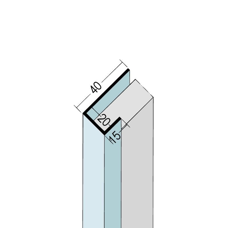 Anschluss-/Einfassprofil