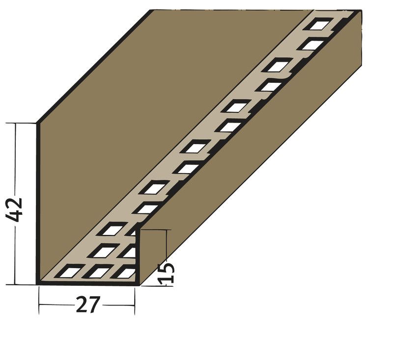 Traufenbelüftungsprofil