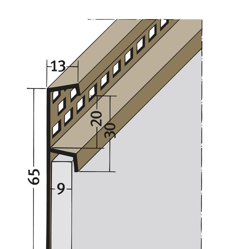 Traufenbelüftungsprofil