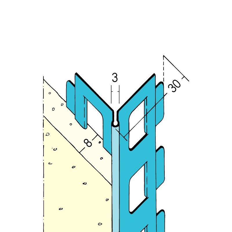 Kantenprofil rund.Kopf
