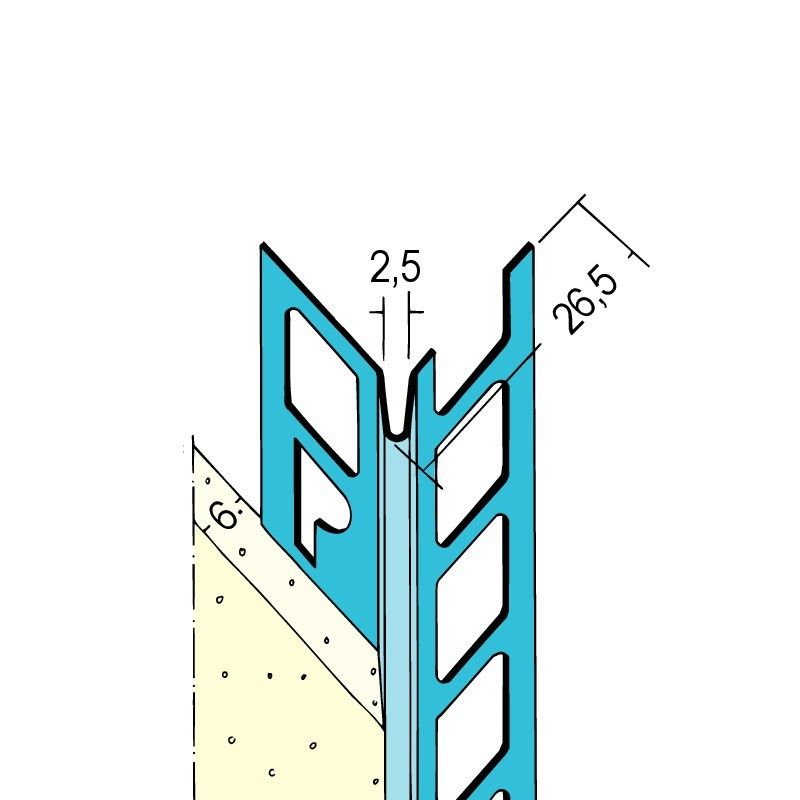 Kantenprofil rund.Kopf