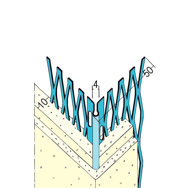 Kantenprofil rund.Kopf