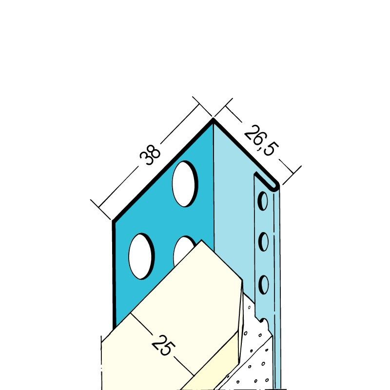 Abschlussprofil Trockenbau