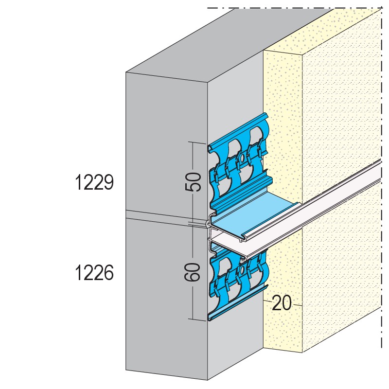 Gleitlagerfugenprofil