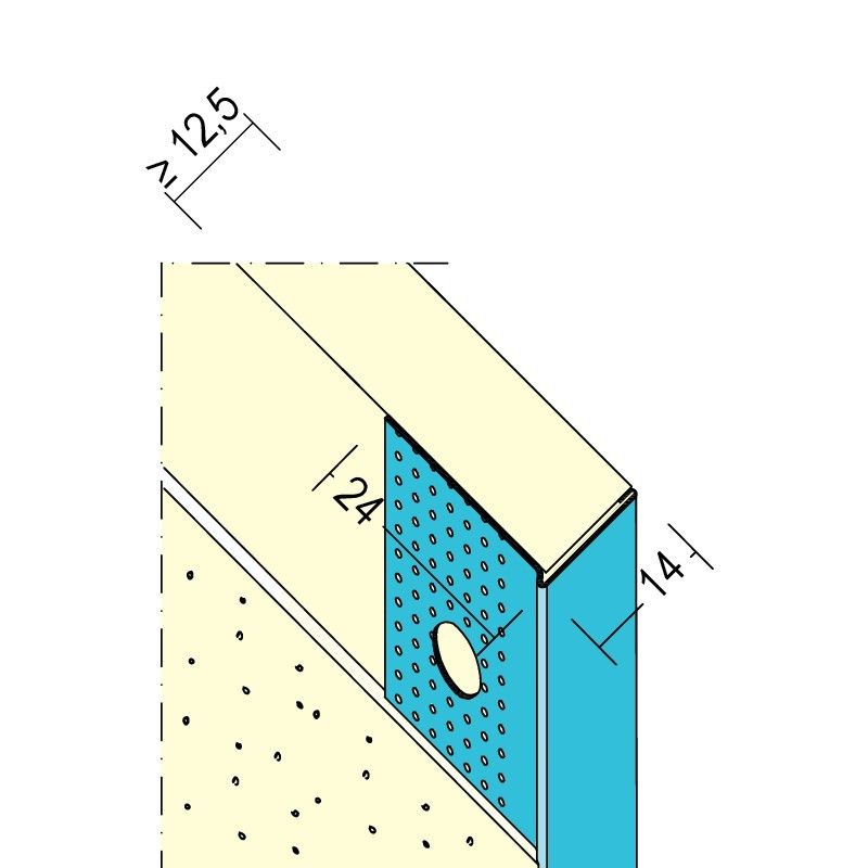 Abschlussprofil Trockenbau