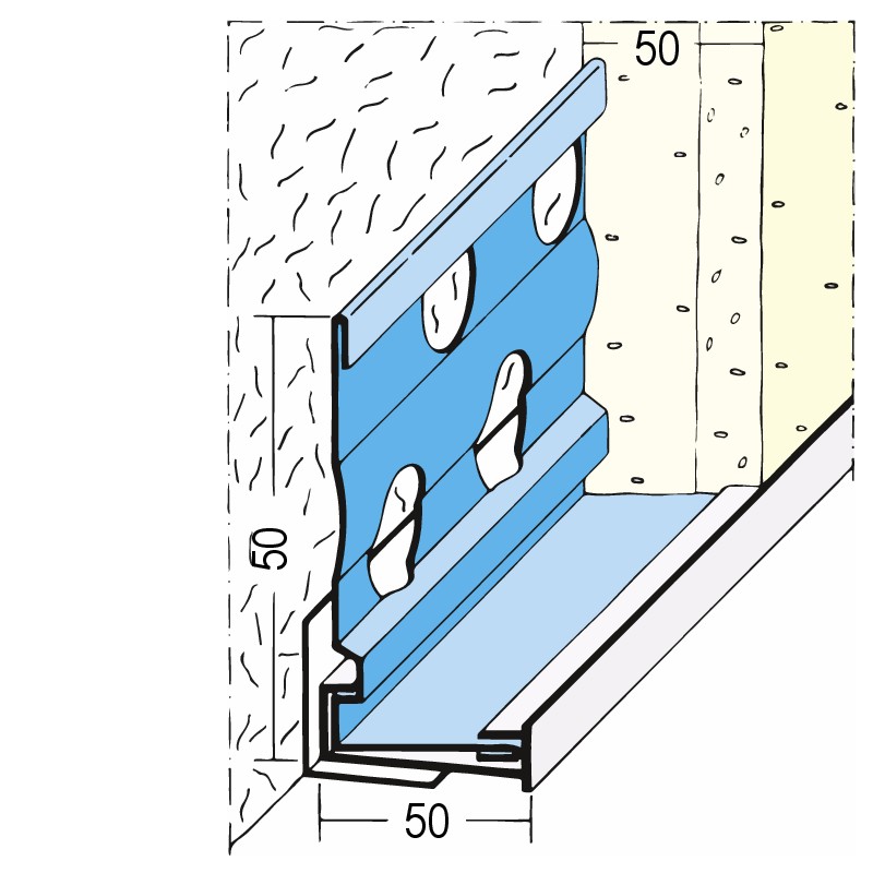 Sockel- u. Sturzprofil WD