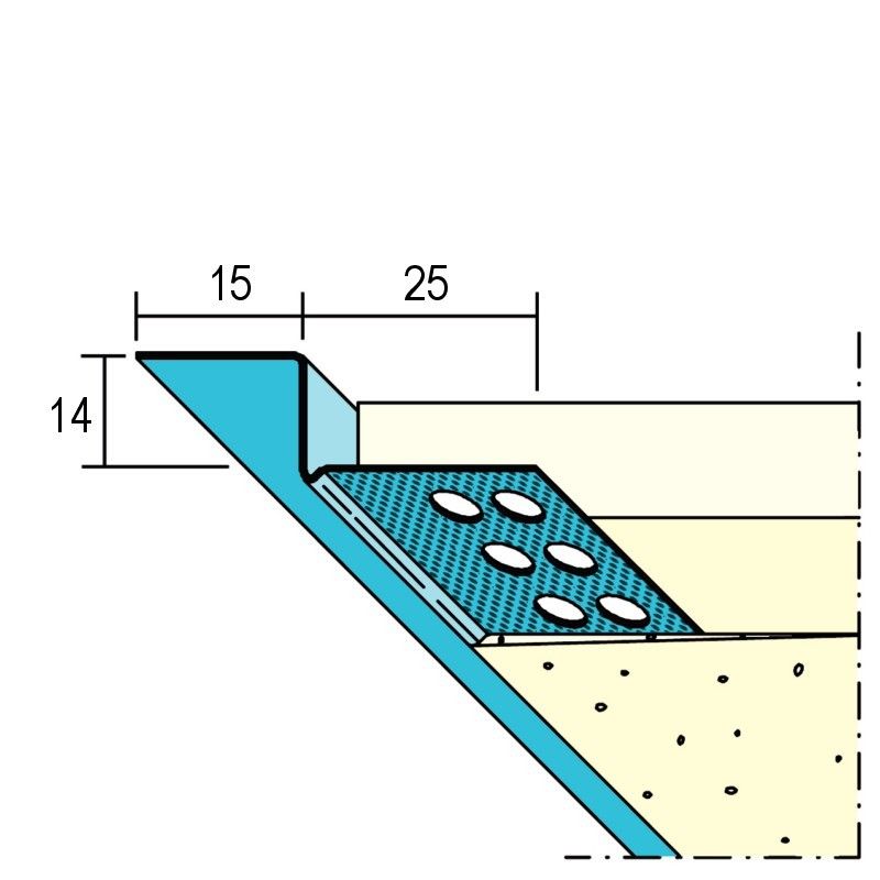 Anschlussprofil Trockenbau SF