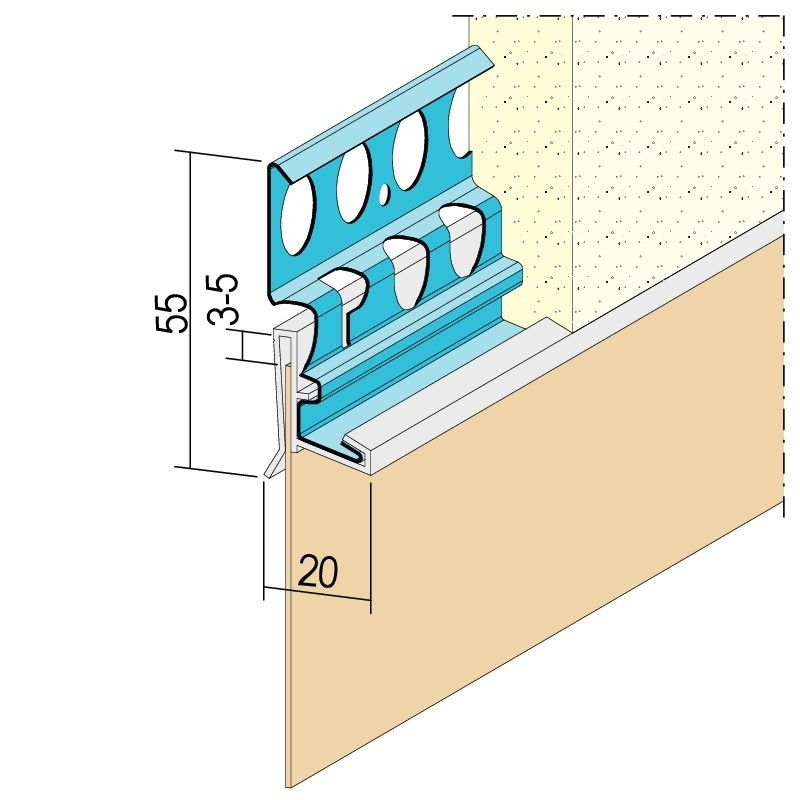 Metallanschlussprofil