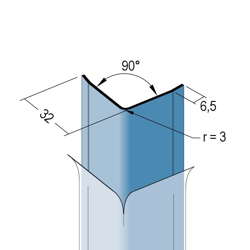 Kantenschutzprofil