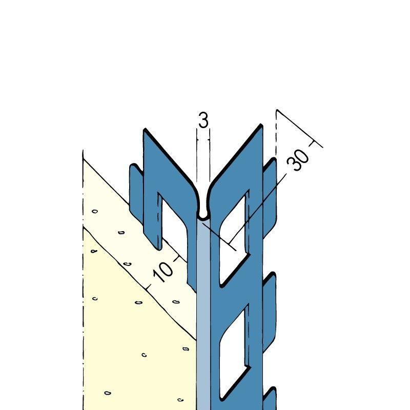 Kantenprofil rund.Kopf