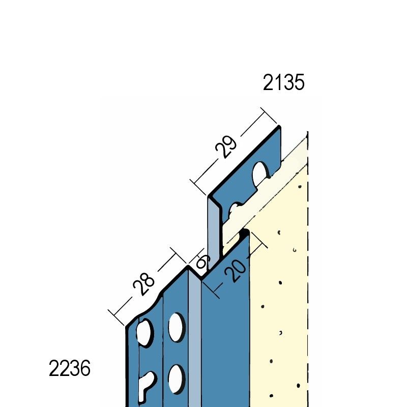 Dehnungsfugenprofil