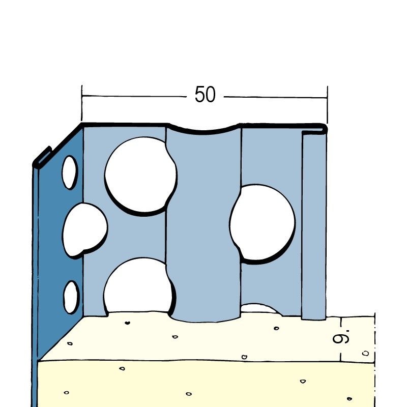 Kantenprofil rund.Kopf