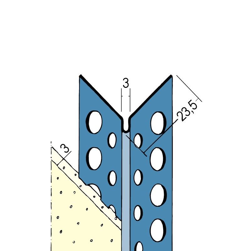 Kantenprofil rund.Kopf
