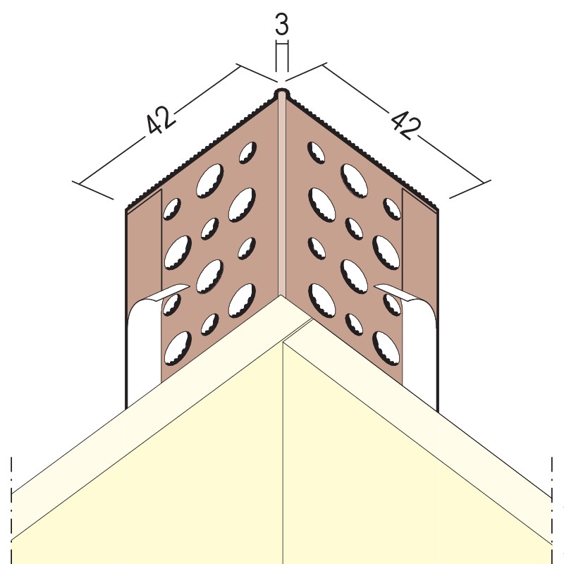 Kantenprofil Trockenbau