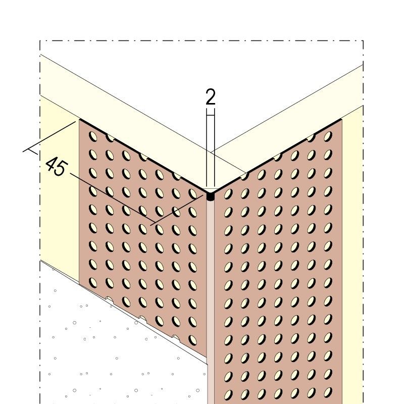Kantenprofil Trockenbau