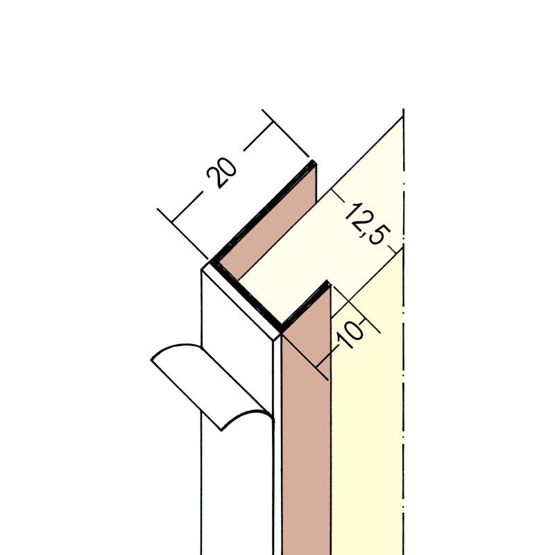 Einfassprofil Trockenbau SF