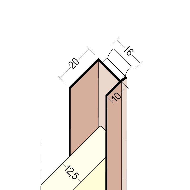 Einfassprofil Trockenbau