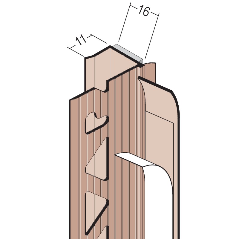 Einfassprofil Trockenbau